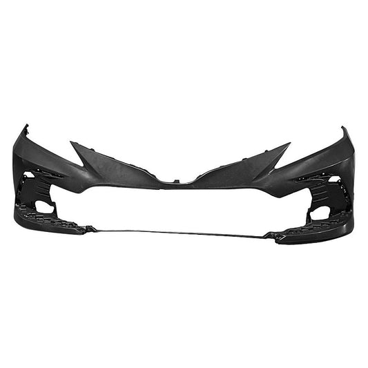 Bumper Front Primed Without Park Assist Sensor For Le And Xle Models Capa For Toyota - TO1000466C
