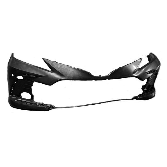 Bumper Front Primed With Park Assist Sensor For Le And Xle Models Capa For Toyota - TO1000467C