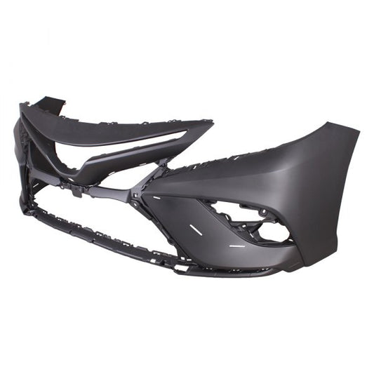 Bumper Front Primed Without Park Assist Sensor Use Without Camera For Se And Xse Without Trd Capa For Toyota - TO1000471C