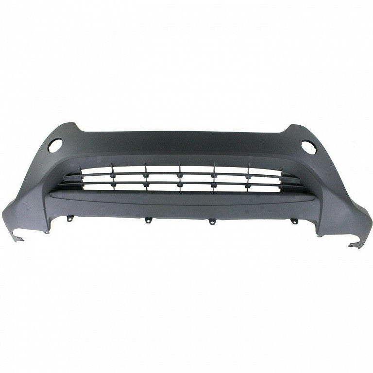 Bumper Lower Front Le Model Without Chrome Strip Holes Textured Capa For Toyota - TO1015108C
