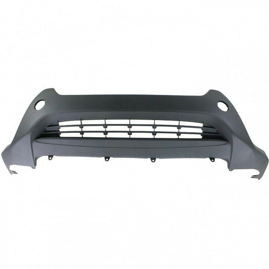 Bumper Lower Front Le Model Without Chrome Strip Holes Textured For Toyota - TO1015108