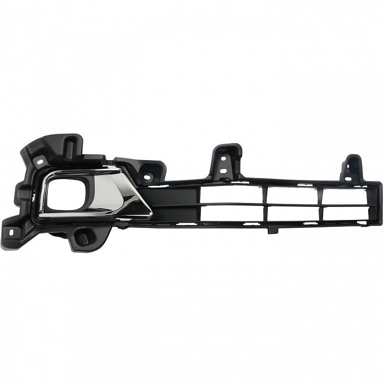Fog Lamp Bezel Front Passenger Side 3-Pc Assy(Black Bezel/2Trim Pcs) For Toyota - TO1039204
