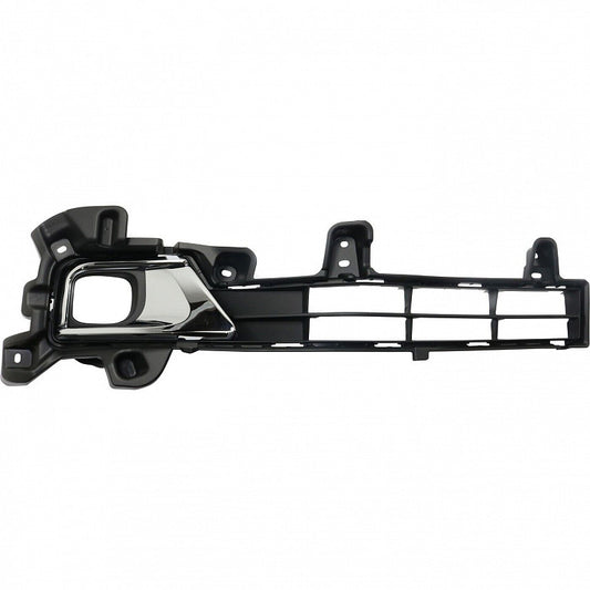 Fog Lamp Bezel Front Passenger Side 3-Pc Assy(Black Bezel/2Trim Pcs) For Toyota - TO1039204