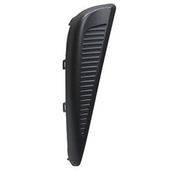 Bumper Moulding Front Passenger Side Outer Textured Black Use Without Led Lamp For Toyota - TO1039228