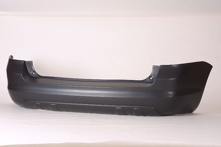 Bumper Rear Primed With Textured Lower Without Spoiler Hole Base Model For Toyota - TO1100207