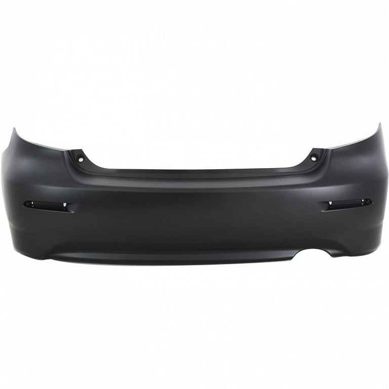 Bumper Rear Primed Without Spoiler Hole For Toyota - TO1100266
