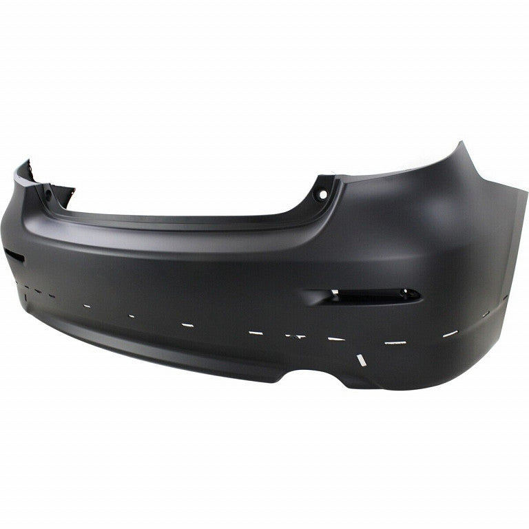 Bumper Rear Primed With Spoiler Hole Capa For Toyota - TO1100267C