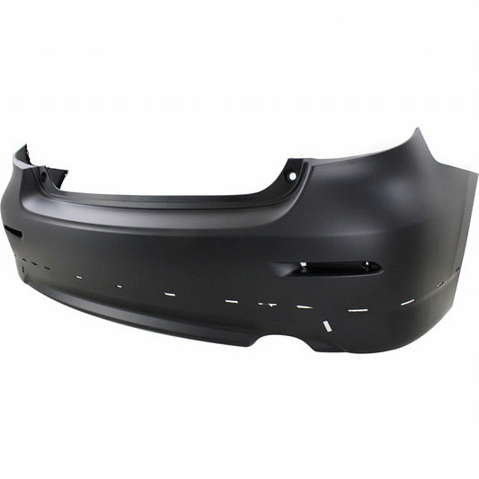 Bumper Rear Primed With Spoiler Hole Capa For Toyota - TO1100267C