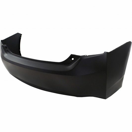Bumper Rear Primed With Spoiler Holes (Plug-In For Type G And Type S) For Toyota - to1100280