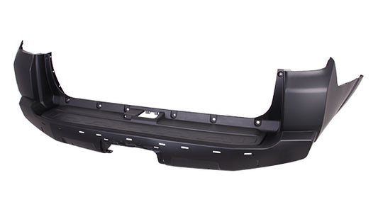 Bumper Rear Primed With Hole Without Chrome Trim Capa For Toyota - TO1100313C