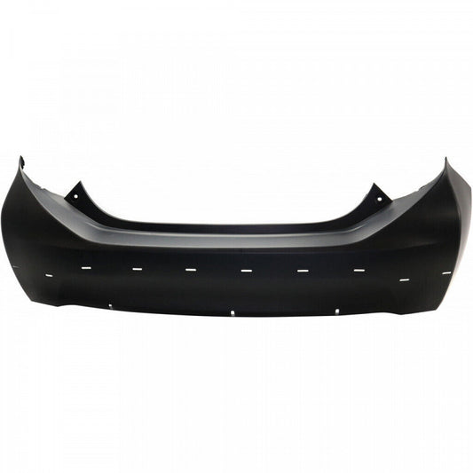 Bumper Rear Primed With Spoiler Holes For Toyota - TO1100327