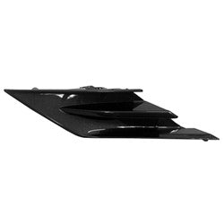 Grille Moulding Passenger Side Ptd Silver Black Usa Built L/Le For Toyota - TO1213110