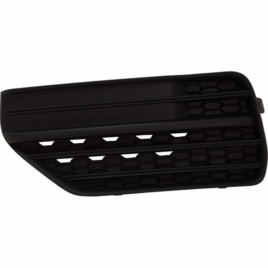 Grille Front Driver Side Lower Black Textured Finish Without Park Assist For Volvo - VO1038109