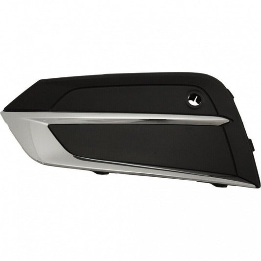Fog Lamp Cover Driver Side Textured Black With Chrome Molding For Volvo - VO1038111