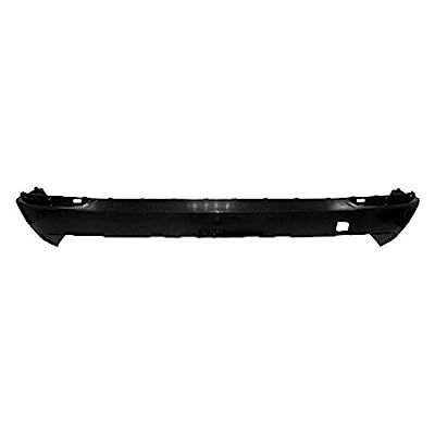Bumper Rear Lower Primed With Park Assist Sensor Without Reflector Trim Molding Capa For Volvo - VO1115106C