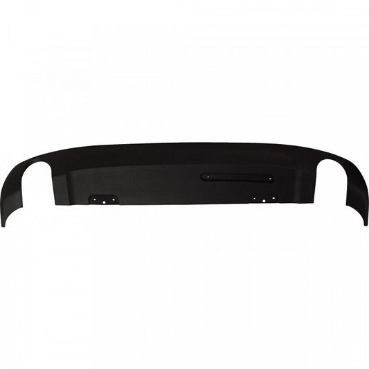 Valance Rear Lower Textured Black With Round Dual Exhaust Holes Without Trailer Hitch For Volvo - VO1195111