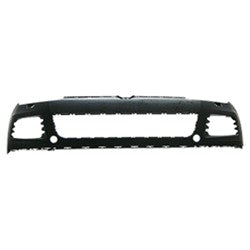 Bumper Front Primed With Washer/Spoiler For Volkswagen - VW1000194U