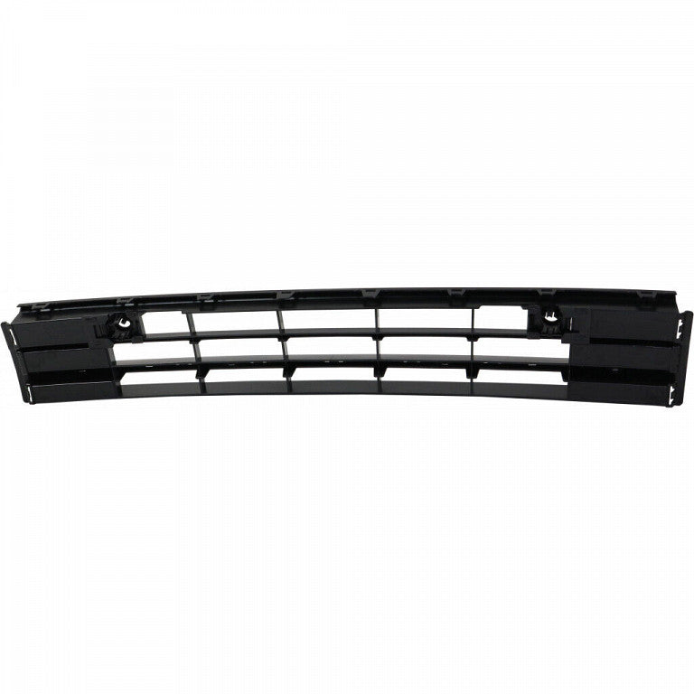 Grille Lower Center Textured Black With Chrome Bar With Sensor Without Gt/R-Line For Volkswagen - VW1036142U