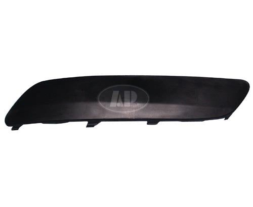 Bumper Moulding Passenger Side Black Without Headlamp Washers For Volkswagen - VW1047105