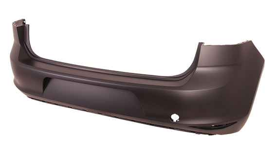 Bumper Rear Primed Without Sensor For Volkswagen - VW1100202