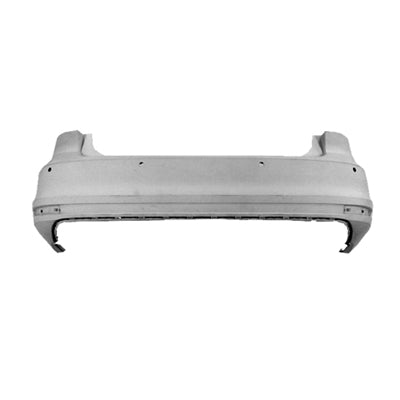 Bumper Rear Primed With Sensor For Volkswagen - VW1100207