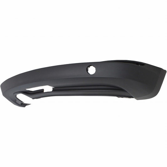Bumper Rear Lower Textured Black Without Sensor/R-Line With Hitch Hole For Volkswagen - VW1115104