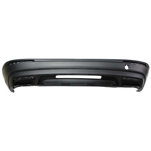 Bumper Rear Lower Textured Without Sensor/R-Line With Hitch Hole/Slots For Chrome Moulding Capa For Volkswagen - VW1115114C