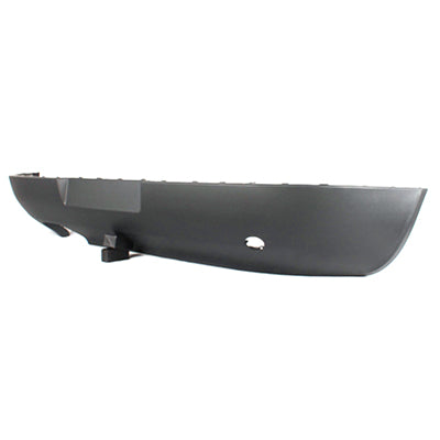 Bumper Spoiler Rear Matte-Black For Volkswagen - VW1193105
