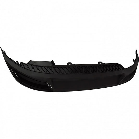 Valance Rear Textured Black With Dual Oblong Exhaust Sel/R-Line Model For Volkswagen - VW1195118