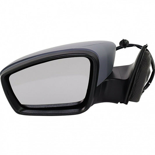 Door Mirror Driver Side Power Htd Ptm Without Signal/Lane Change Assist/Blis For Volkswagen - VW1320160