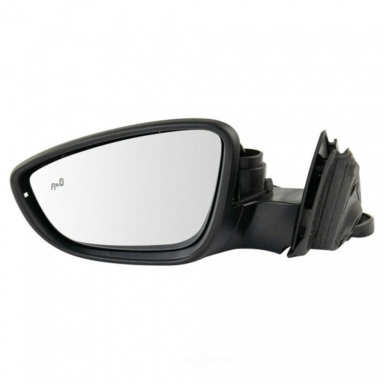 Door Mirror Driver Side Power Ptm Htd With Blind Spot Power Fold For Volkswagen - VW1320165