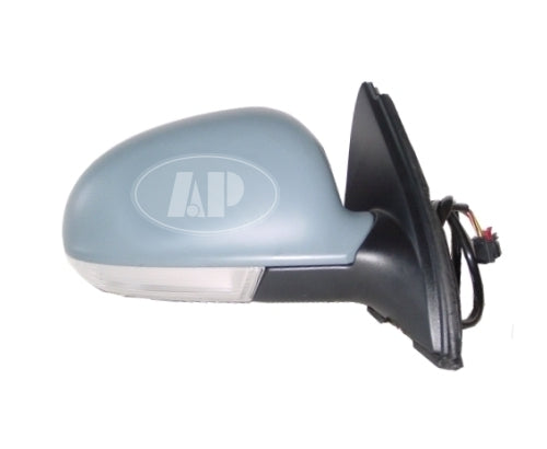 Door Mirror Passenger Side Power Htd With Signal Without Puddle Ptm For Volkswagen - VW1321122
