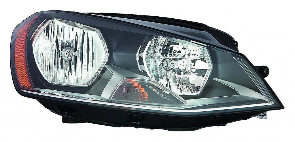Head Lamp Passenger Side Halogen High Quality For Volkswagen - vw2503158