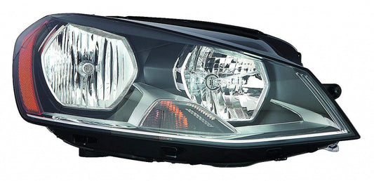 Head Lamp Passenger Side Halogen High Quality For Volkswagen - vw2503158