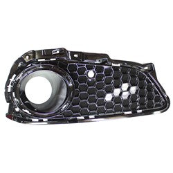 Fog Lamp Bezel Front Passenger Side Ptd Black With A-Spec For Acura - AC1039118