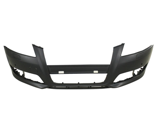 Bumper Front With Sensor/Wash Hole Without Sport Pkg Primed For Audi - AU1000201