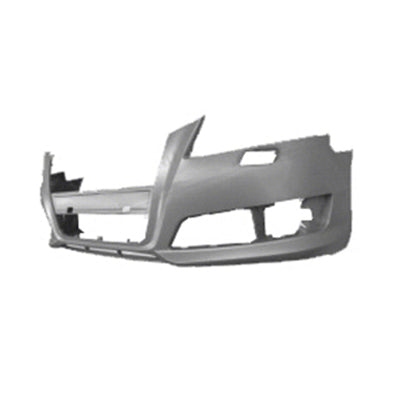 Bumper Front With Wash Hole Without Sensor Hole Without Sprt Pkg Primed For Audi - au1000222