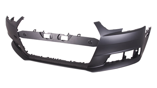 Bumper Front Primed Without Sensor/Washer/S-Line Capa For Audi - AU1000235C