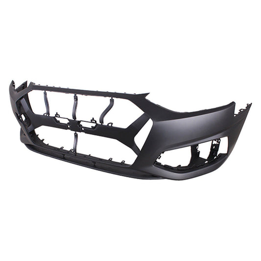 Bumper Front Primed Ptm With Tow Hook Without Sensor/Head Lamp Washer Exclude S-Line Capa For Audi - AU1000298C