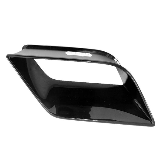 Bumper Air Duct Driver Side Gloss Black Finish For Audi - AU1038144