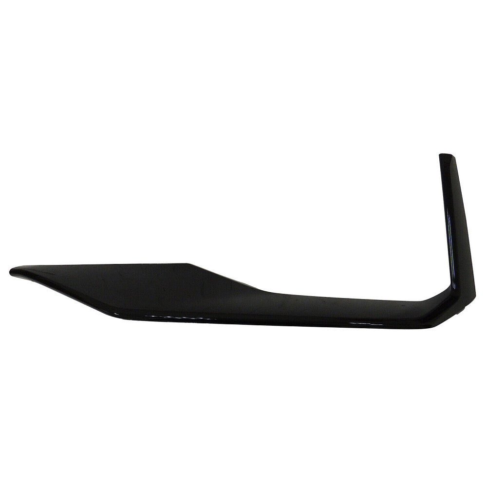 Bumper Molding Front Driver Side Outer Gloss Black Finish For Audi - AU1046104