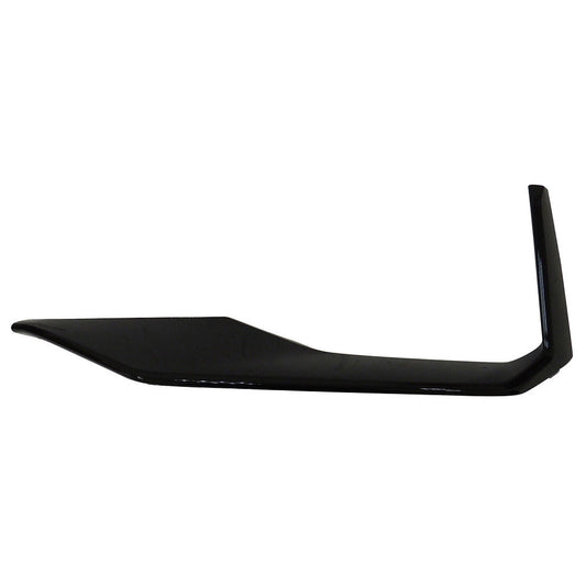 Bumper Molding Front Driver Side Outer Gloss Black Finish For Audi - AU1046104