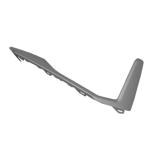 Bumper Molding Front Driver Side Primed Silver Finish For Audi - AU1046105