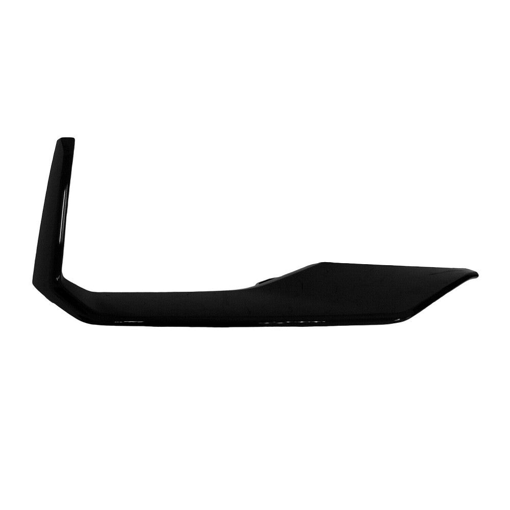 Bumper Molding Front Passenger Side Gloss Black Finish For Audi - AU1047104