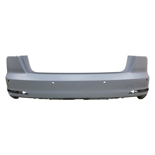 Bumper Rear Primed S-Line With Park Assist Without Parallel Park Assist For Audi - AU1100260