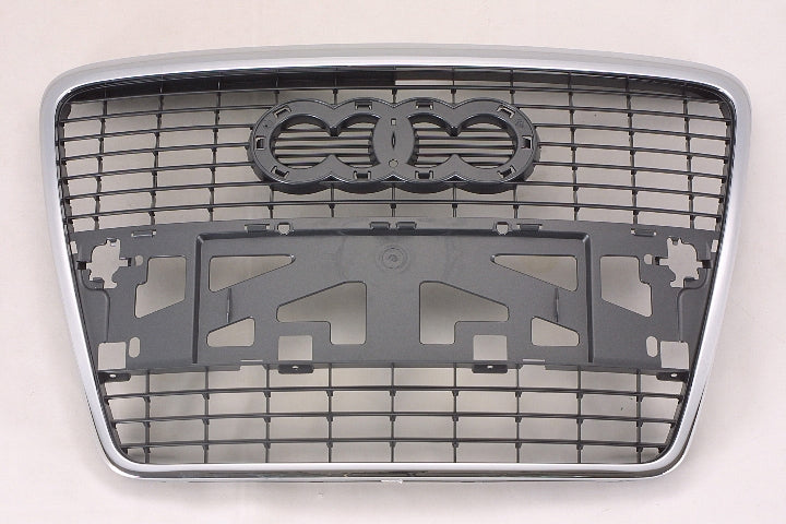 Grille Silver Black Without Sensor For Audi - AU1200111