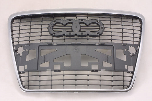Grille Silver Black Without Sensor For Audi - AU1200111