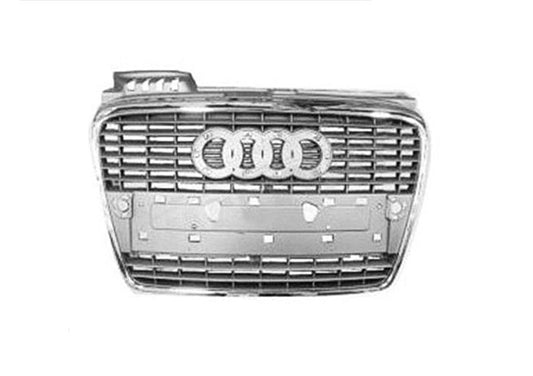 Grille (Chrome/Primed-Black) Without S-Line Pkg For Audi - AU1200112
