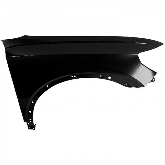 Fender Front Passenger Side Without Side Lamp Hole Steel For Audi - AU1241147