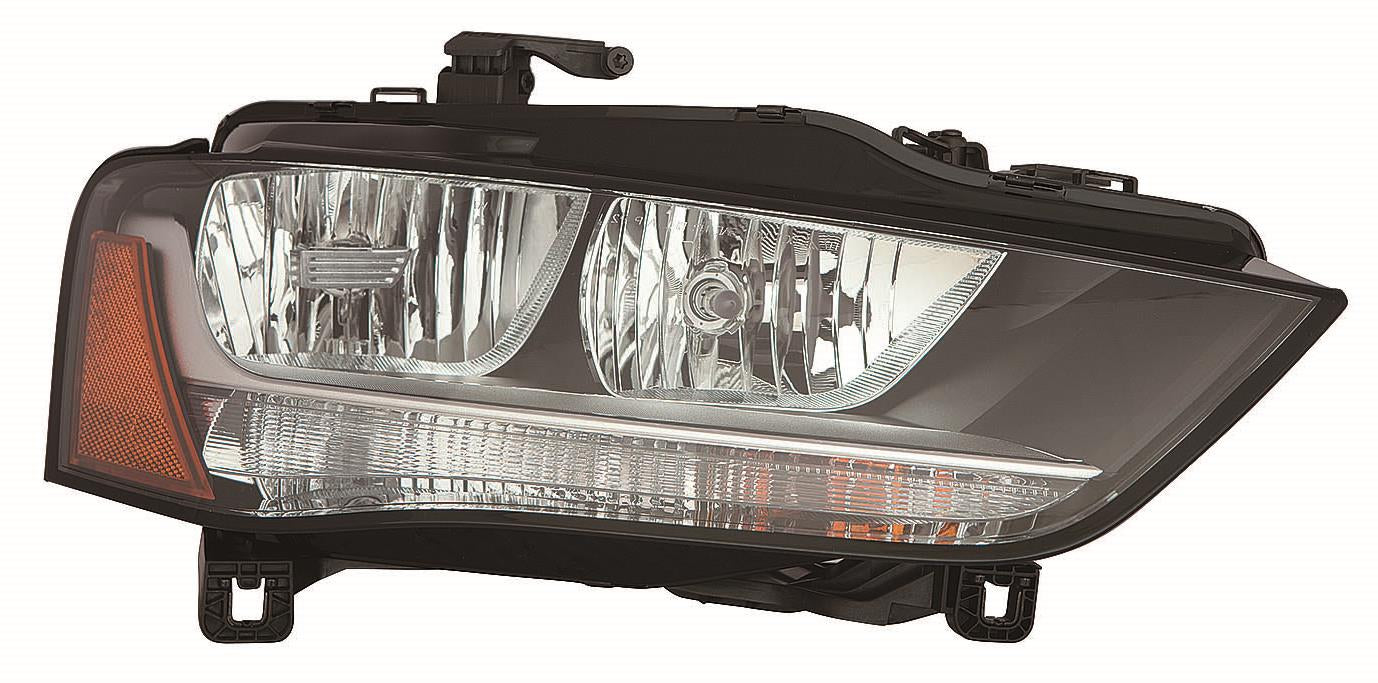 Head Lamp Passenger Side Sdn/Wgn Halogen Frontom 5/31/12 Capareturn Restricted - Final Sale - No Warranty Coverage For Audi - AU2503175C